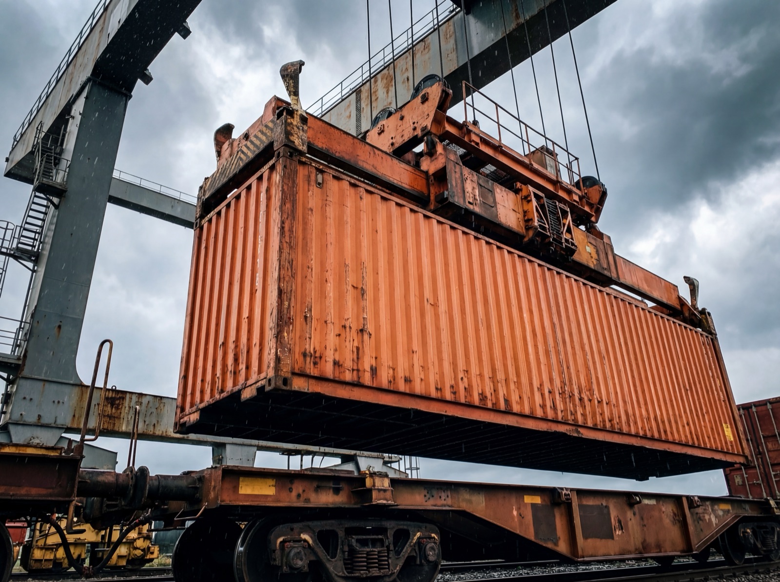 Cost-effective long-haul capacity via rail